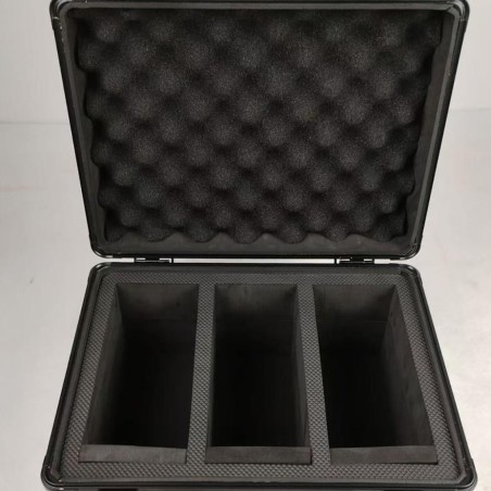 EVORETRO -  Graded Card Storage Box Red and Silver for 90 Cards 