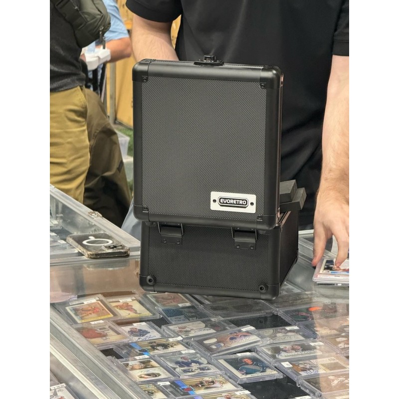 EVORETRO -  Graded Card Mini Storage Box Black 