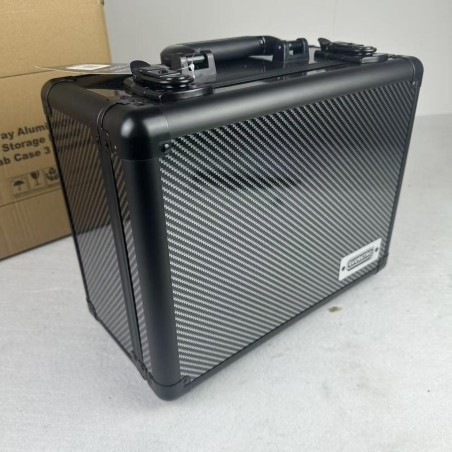 EVORETRO -  Graded Card Storage Box Carbon effect for 90 Cards 
