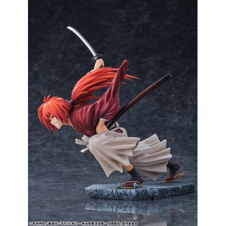 KENSHINE LE VAGABOND - Kenshin Himura - Statuette 1/6 26cm 
