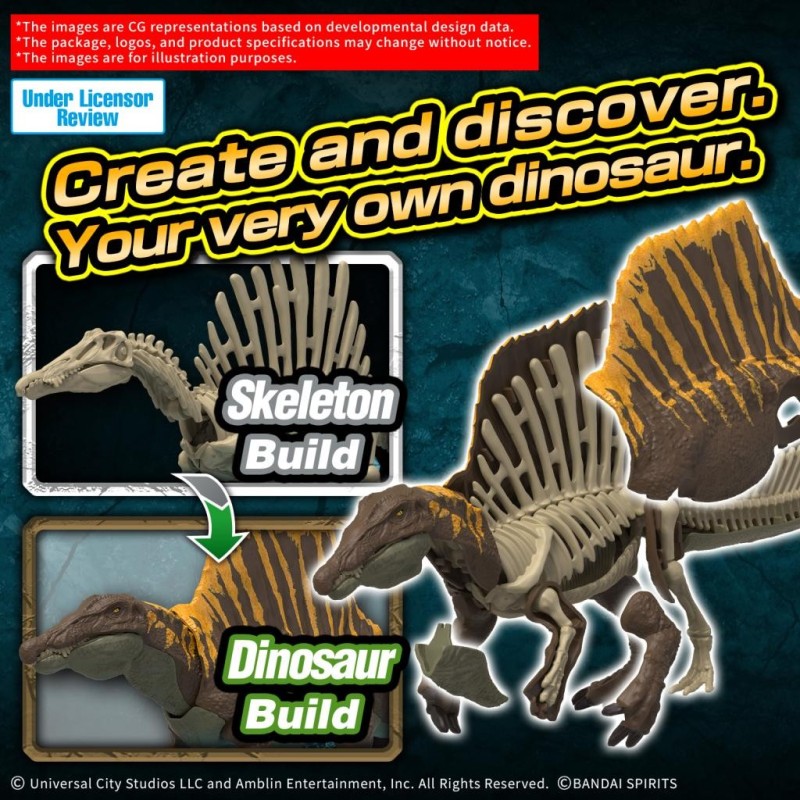 PLANNOSAURUS JURASSIC WORLD - Spinosaurus - Model Kit 