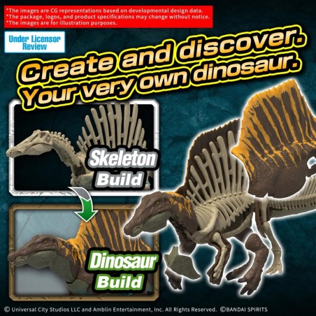 PLANNOSAURUS JURASSIC WORLD - Spinosaurus - Model Kit 