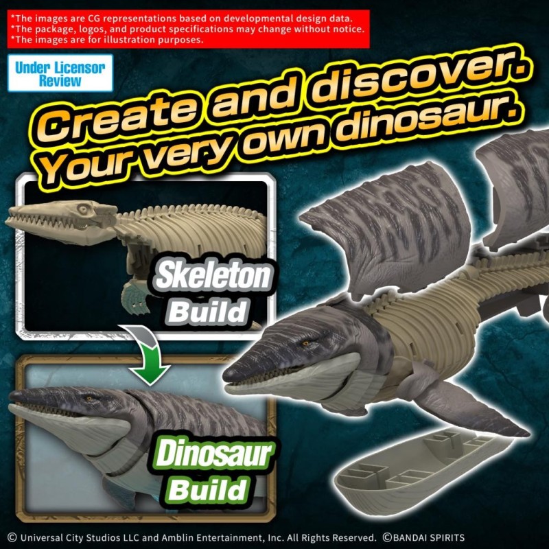PLANNOSAURUS JURASSIC WORLD - Mosasaurus - Model Kit 
