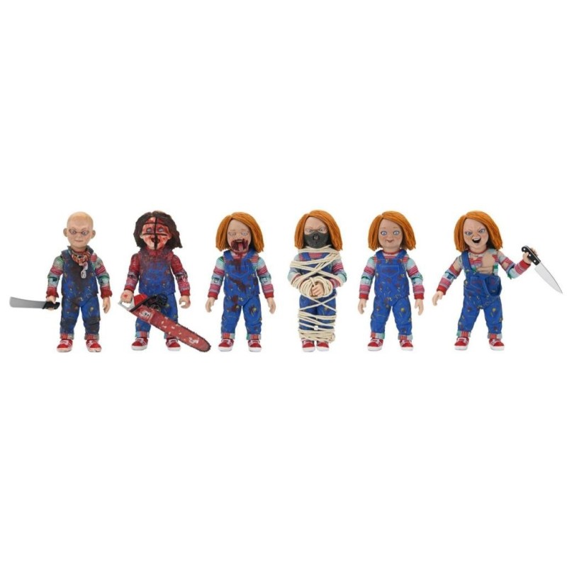 CHUCKY - Chucky TV Good Guy - DISPLAY 12 Figurines Blind Box -18cm 