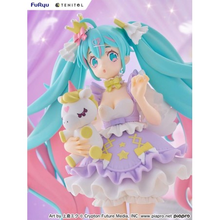 HATSUNE MIKU - Yumekawa Lavender - Statuette Tenitol 21cm 