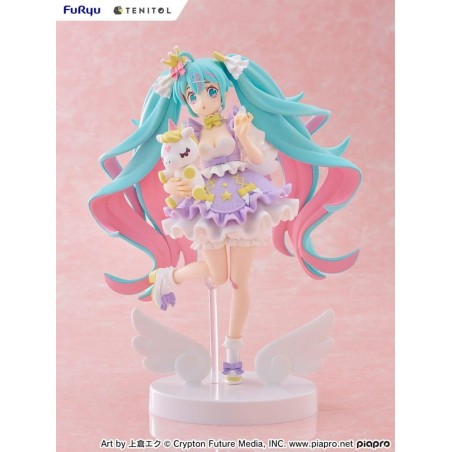 HATSUNE MIKU - Yumekawa Lavender - Statuette Tenitol 21cm 