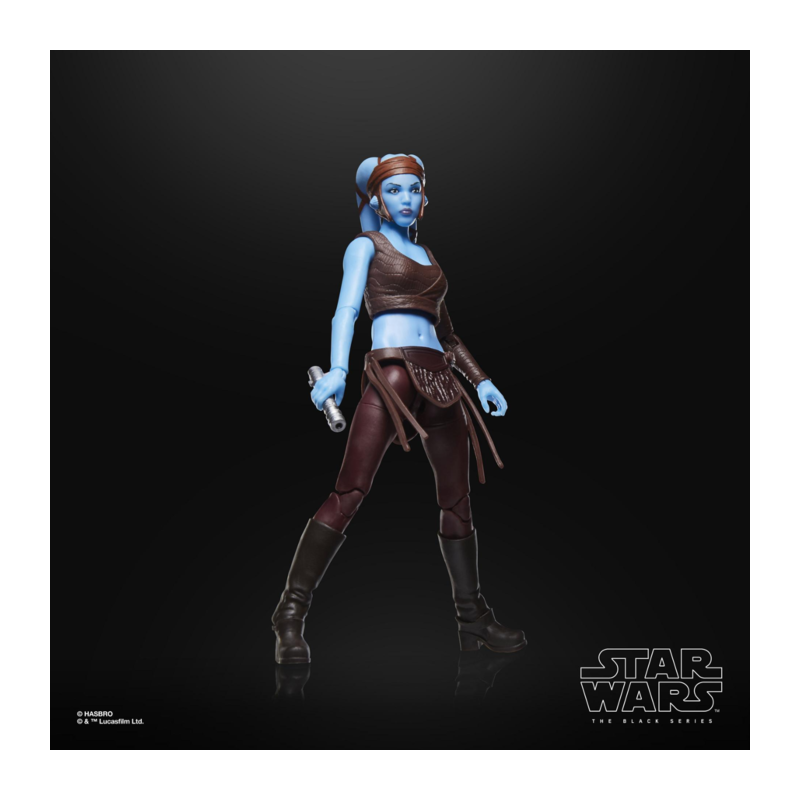 STAR WARS 3 - Aayla Secura - Figurine Black Series 15cm 