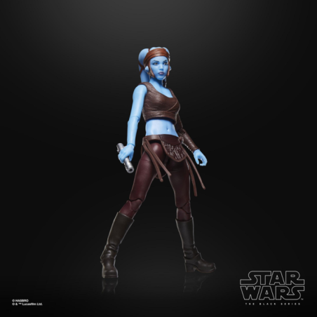 STAR WARS 3 - Aayla Secura - Figurine Black Series 15cm 