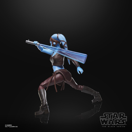 STAR WARS 3 - Aayla Secura - Figurine Black Series 15cm 