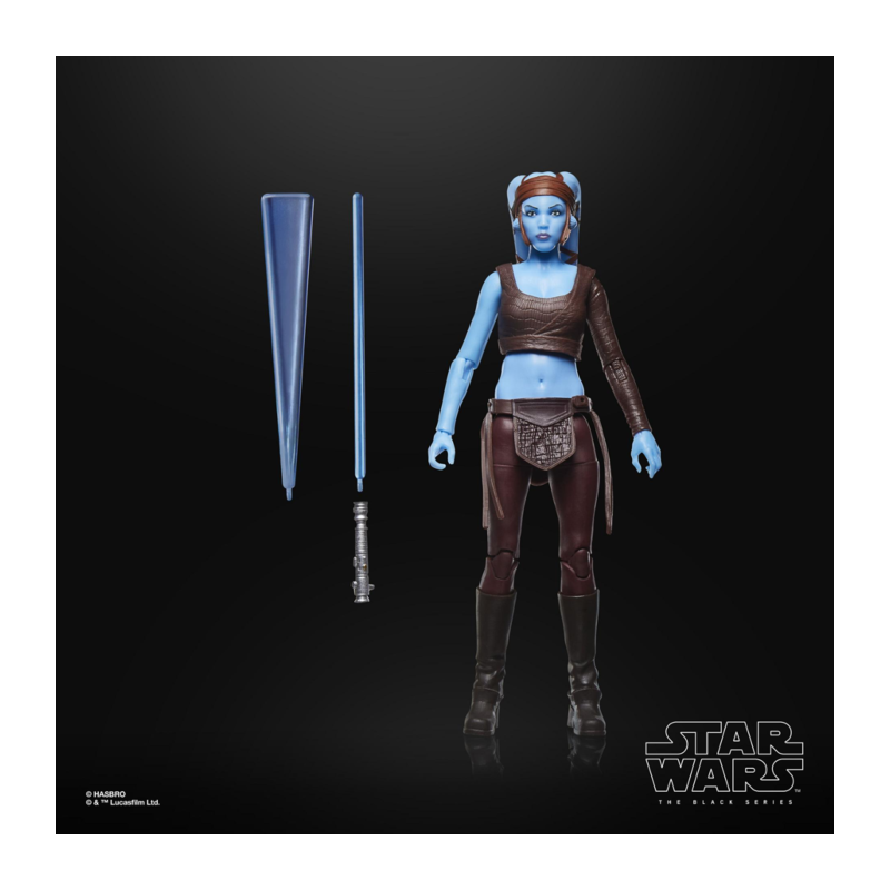 STAR WARS 3 - Aayla Secura - Figure Black Series 15cm 