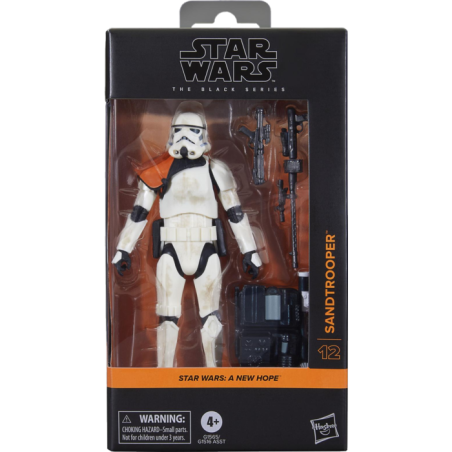 STAR WARS UN NOUVEL ESPOIR - Sandtrooper - Figurine Black Series 15cm 