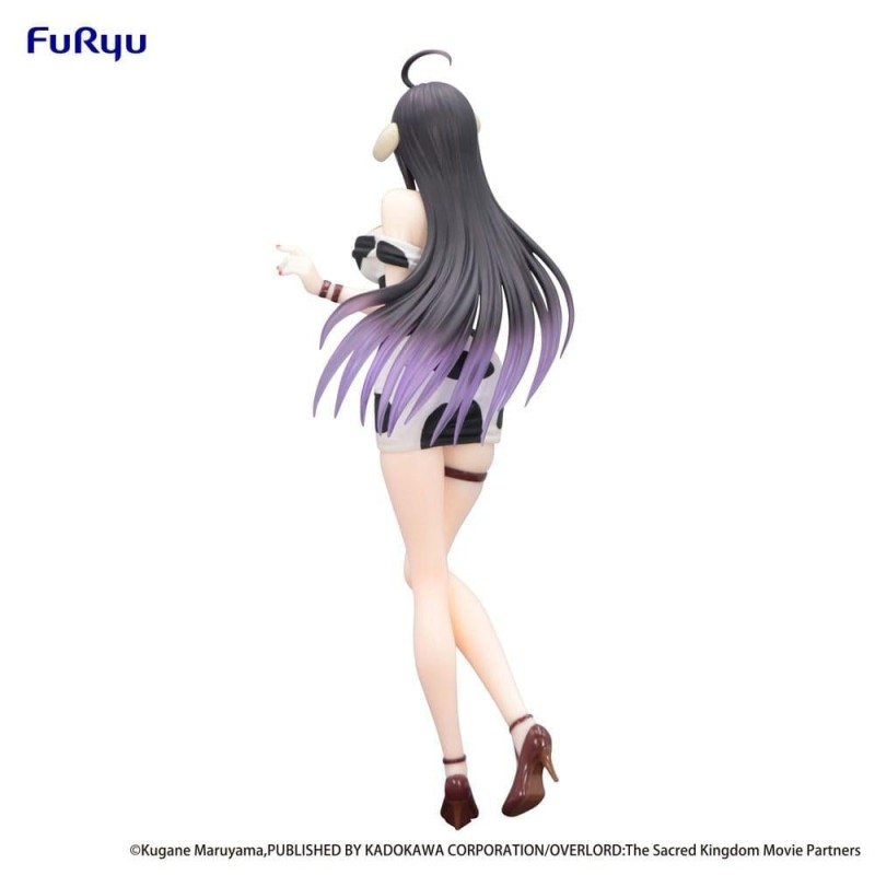 OVERLORD - Albedo Mini Dress Cow Trio Try It - Statuette 21cm 