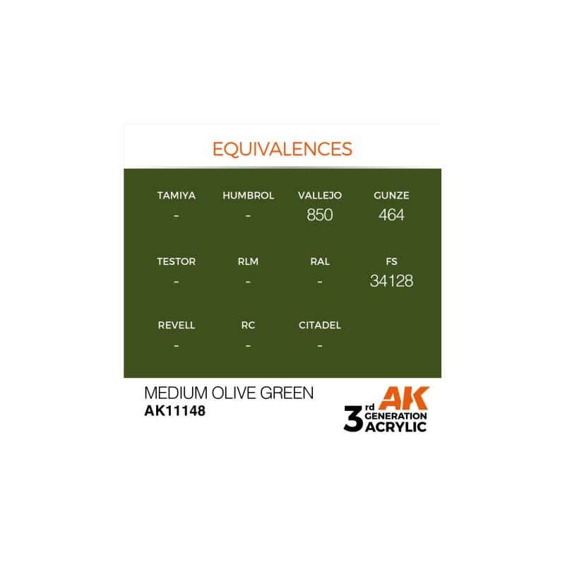 Medium Olive Green 17ml