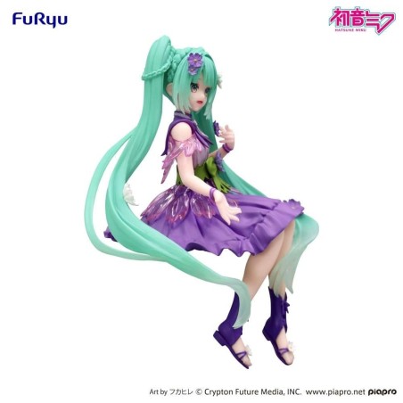 HATSUNE MIKU - Flower Fairy Cosmos Purple - Statuette Noodle Stopp14cm 