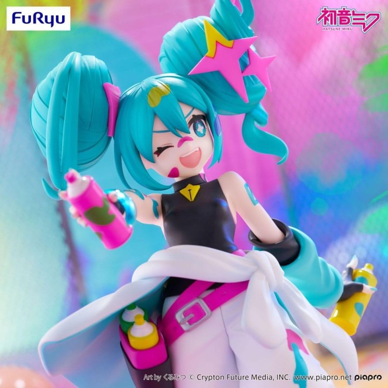 HATSUNE MIKU - Trio Try It Miku Paint Girl - Statuette 23cm 