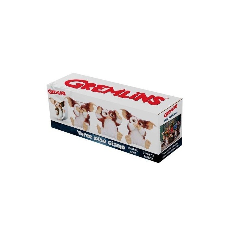 GREMLINS - Gizmo - set 3 Statuette 8.2cm 