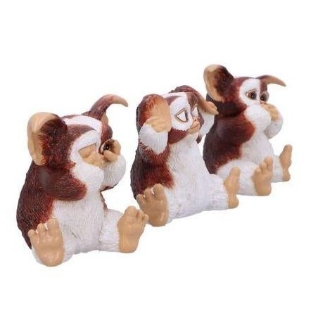 GREMLINS - Gizmo - set 3 Statuette 8.2cm 