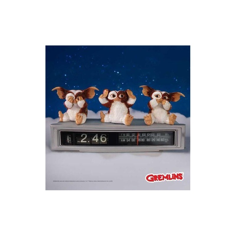 GREMLINS - Gizmo - set 3 Statuette 8.2cm 