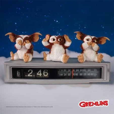 GREMLINS - Gizmo - set 3 Statuette 8.2cm 
