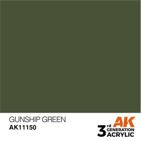 Gunship Green 17ml