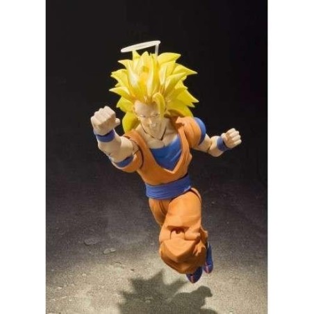 DRAGON BALL Z - Super Saiyan 3 Son Goku - Figurine S.H. Figuarts 15cm 