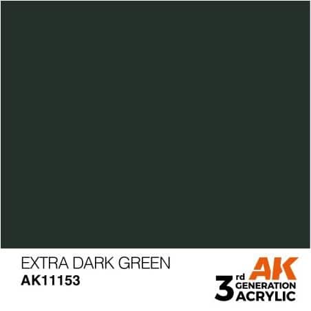 Extra Dark Green 17ml
