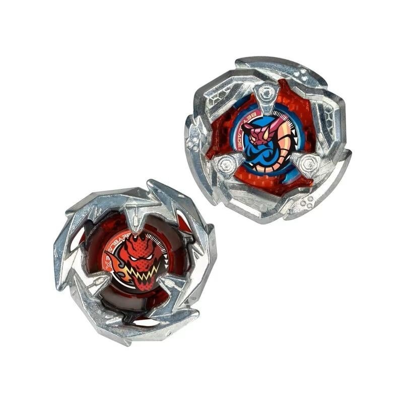 BEYBLADE X - Tail Viper 5-80O & Sword Dran 3-60F Dual Pack 