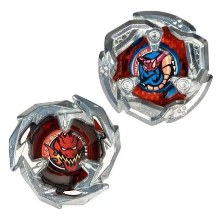 BEYBLADE X - Tail Viper 5-80O & Sword Dran 3-60F Dual Pack 