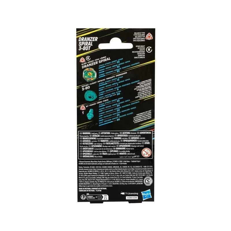 BEYBLADE X - Dranzer Spiral 3-80T Anniversary X-Over Starter Pack 
