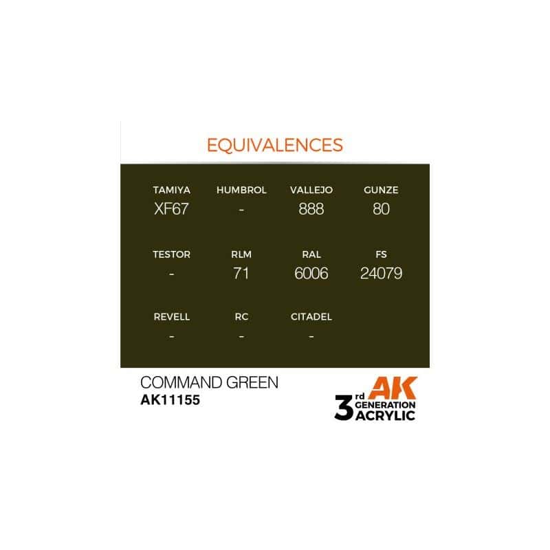 Command Green 17ml
