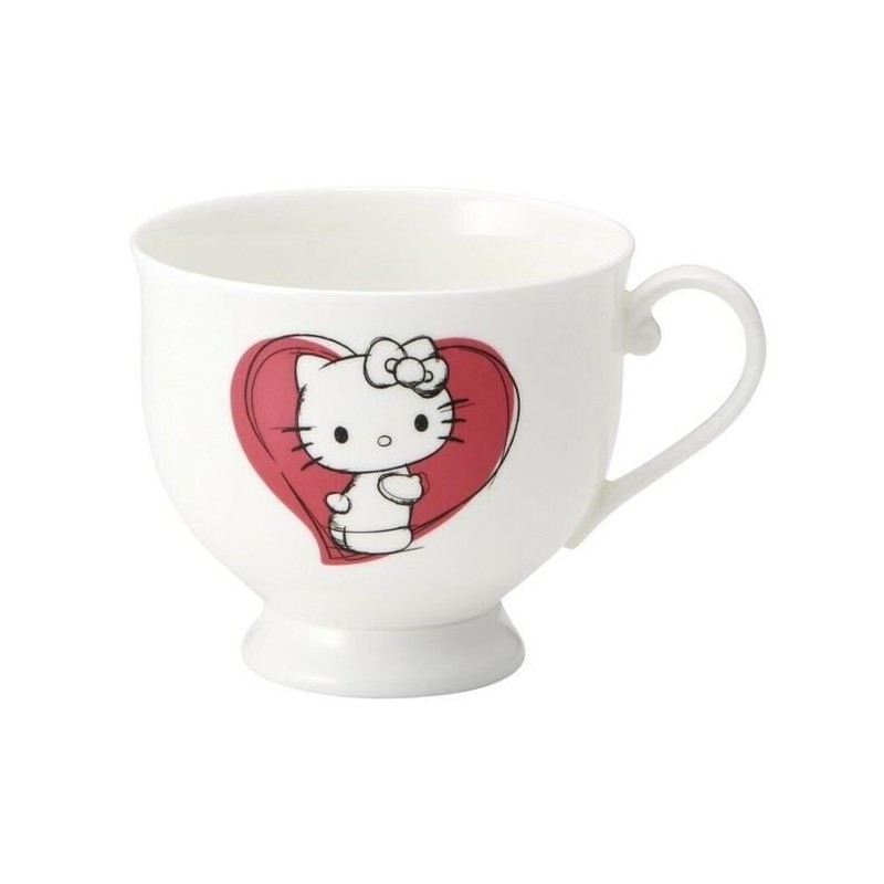 HELLO KITTY - Hello Kitty - Cup and saucer "Bone China" 240ml 