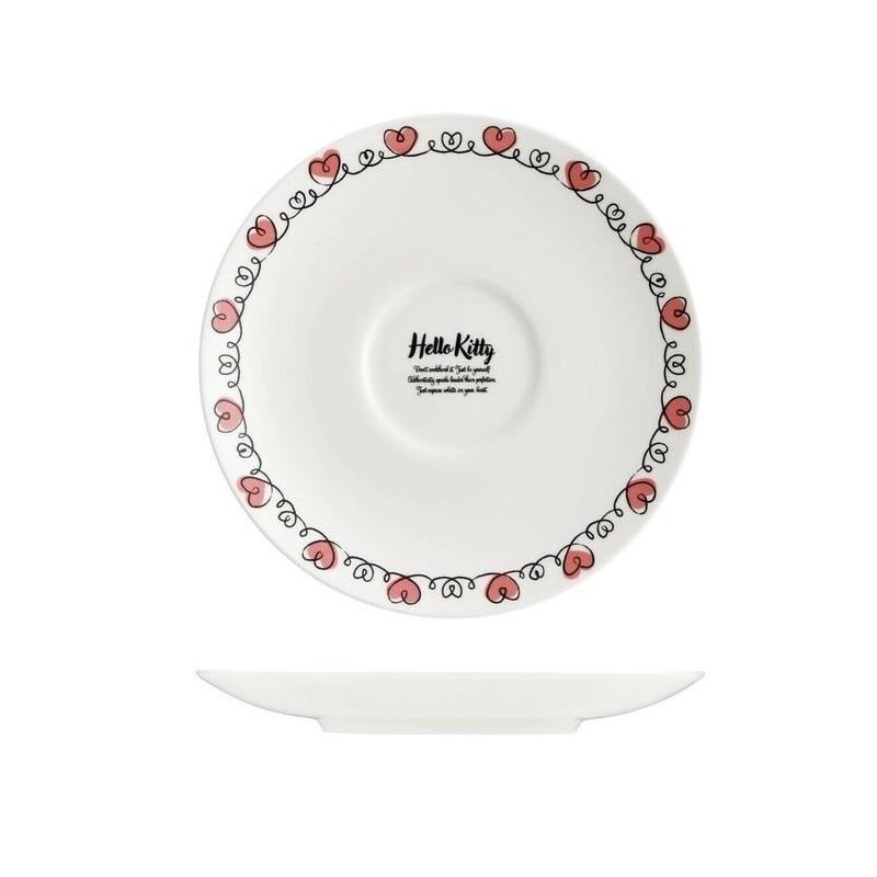 HELLO KITTY - Hello Kitty - Cup and saucer "Bone China" 240ml 