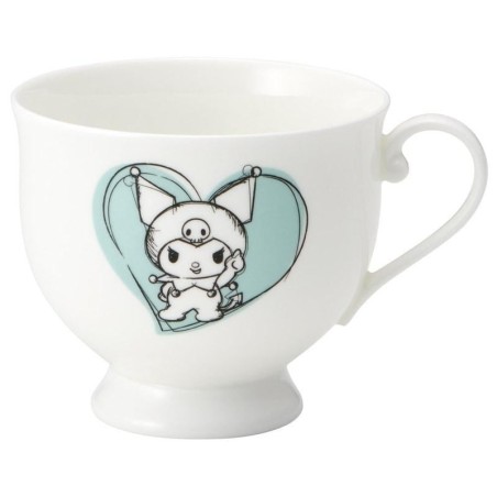 HELLO KITTY - Kuromi - Tasse et sous-tasse "Bone China" 240ml 
