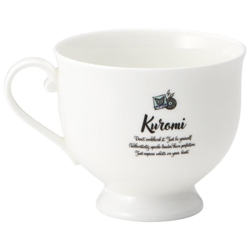 HELLO KITTY - Kuromi - Tasse et sous-tasse "Bone China" 240ml 