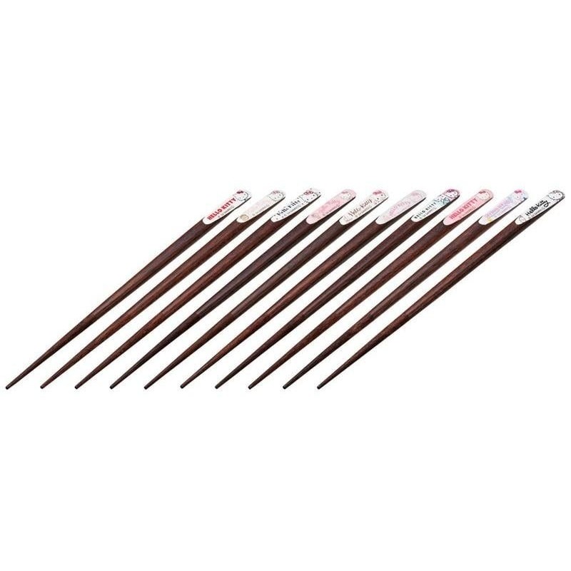 HELLO KITTY - Set de 10 baguettes à collectionner 21cm 