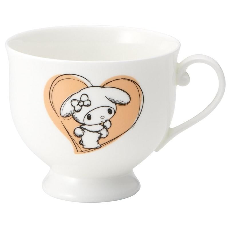 HELLO KITTY - My Melody - Cup and saucer "Bone China" 240ml 