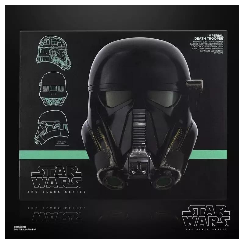 STAR WARS - Electronic Helmet Death Trooper Impérial Black Series 