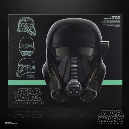 STAR WARS - Casque éléctronique Death Trooper Impérial Black Series 