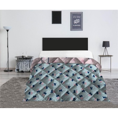 LILO & STITCH - Stitch "Coeur" - Couverture en Quilt 240x220cm 