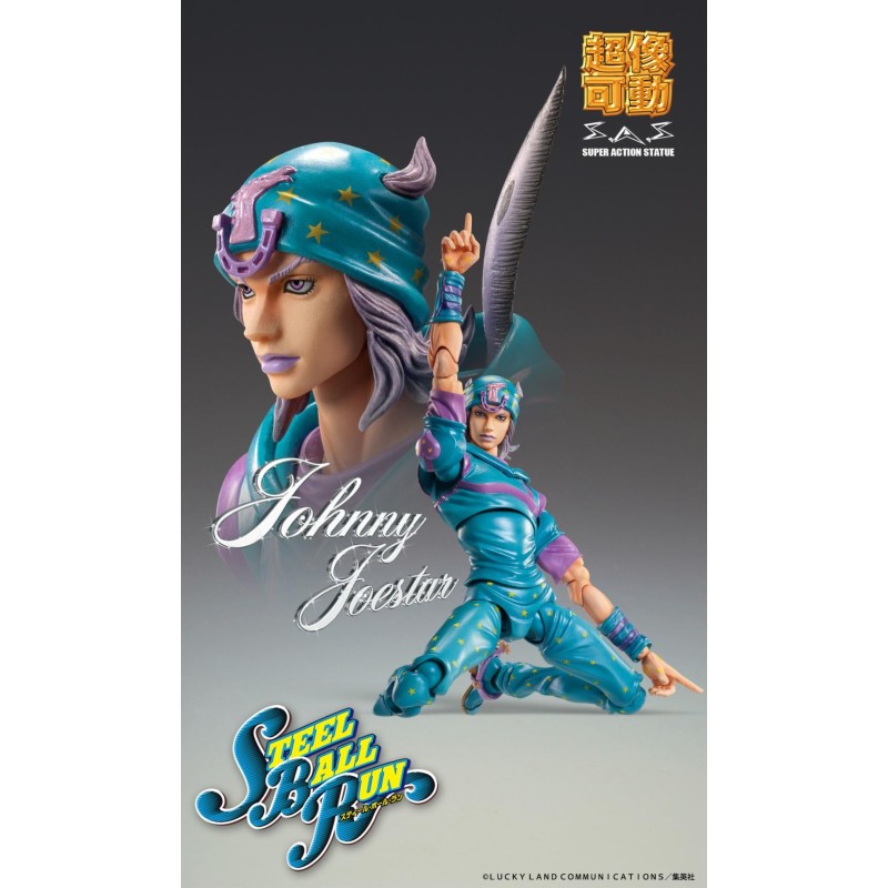 JOJO PART 7 - Johnny Joestar Second - Figurine Chozokado 15cm 