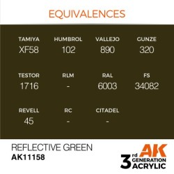 Reflective Green 17ml  2
