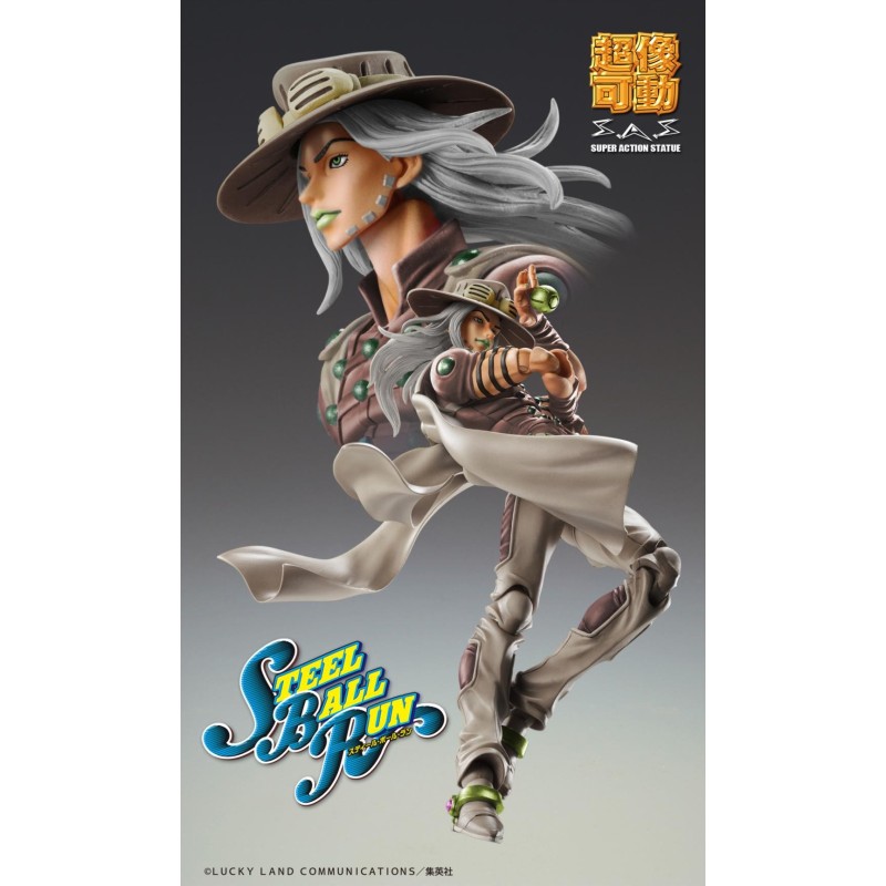 JOJO PART 7 - Gyro Zeppeli Third - Figurine Chozokado 16cm 