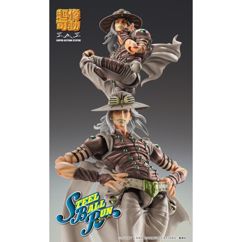 JOJO PART 7 - Gyro Zeppeli Third - Figurine Chozokado 16cm 