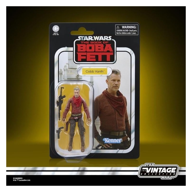 LE LIVRE DE BOBA FETT - Cobb Vanth - Figurine Vintage Collection 10cm 