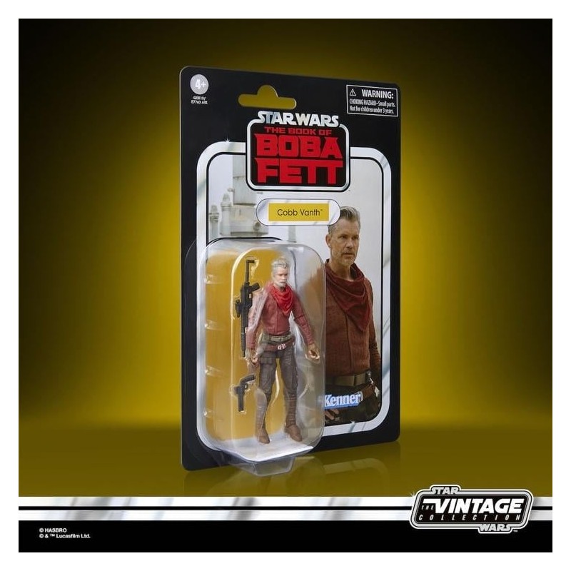 LE LIVRE DE BOBA FETT - Cobb Vanth - Figurine Vintage Collection 10cm 