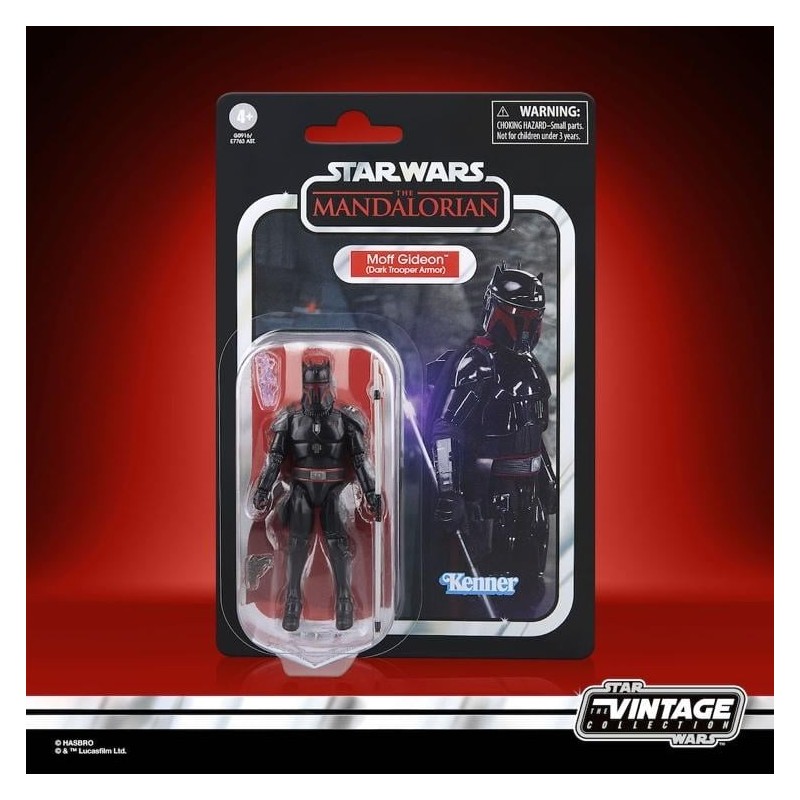 THE MANDALORIAN -Moff Gideon (Armor) -Figurine Vintage Collection 10cm 
