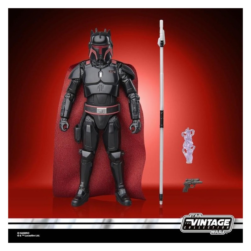 THE MANDALORIAN -Moff Gideon (Armor) -Figurine Vintage Collection 10cm 