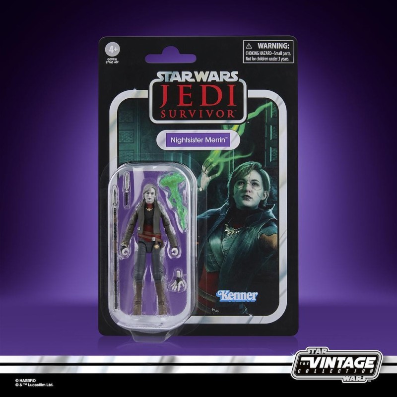 STAR WARS JEDI SURVIVOR - Nightsister Merrin -Fig Vintage Collec. 10cm 