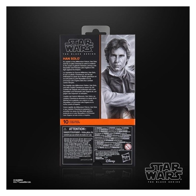 STAR WARS - Han Solo - Figurine Black Series 15cm 