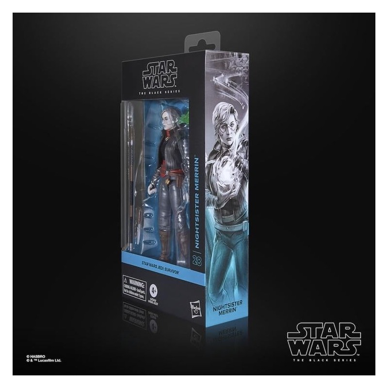 STAR WARS JEDI SURVIVOR - Nightsister Merrin - Fig. Black Series 15cm 